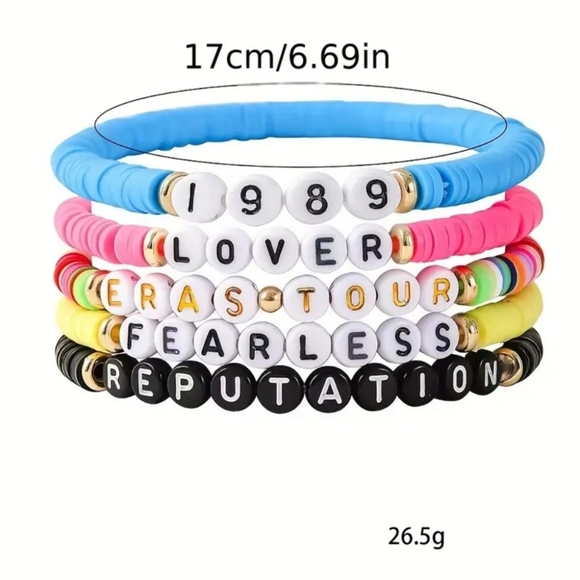 Bohemian Letter Taylor Bracelets - Picture 2 of 3